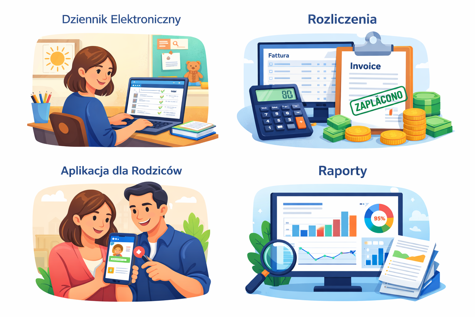 funkcje systemu elizak